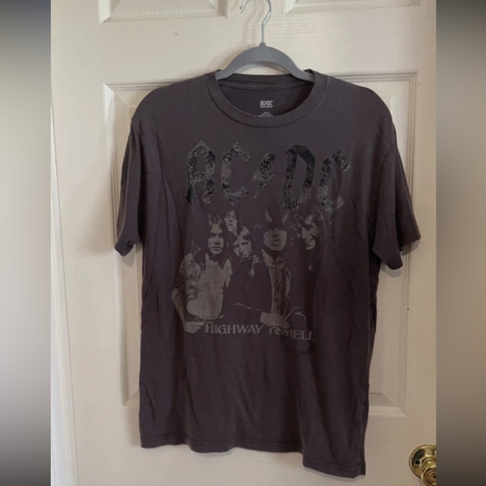 ACDC Grey shirt size M